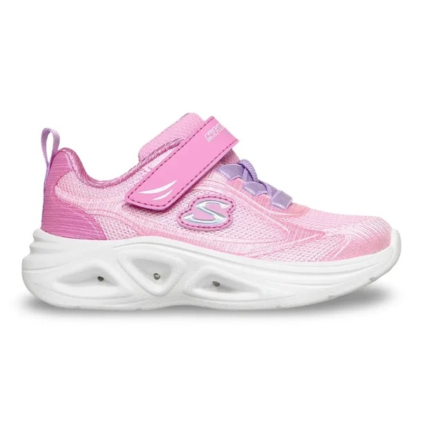 Zapatilla Niña S Lights Sola Glow Pklv Skechers