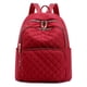 thumbnail image 1 of Mochila para mujer, mochila de moda para mujer, mochila de viaje de nailon, bolso de hombro negro, pequeña mochila informal para mujer., 1 of 7