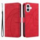 thumbnail image 3 of Funda tipo cartera con tapa para iPhone 17 con tarjetero, soporte y cubierta magnética Rojo, 3 of 6
