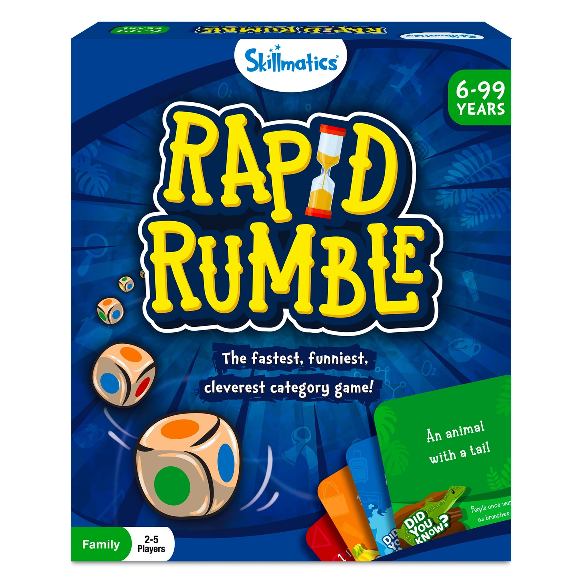 Juego De Mesa Skillmatics Rapid Rumble, Juguete Educativo Para Niños Mayores De 6 Años