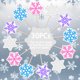 thumbnail image 3 of 28 piezas de adornos para magdalenas con forma de copos de nieve para niños, baby shower, cumpleaños, 3 of 7