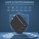thumbnail image 4 of Cargador USB GTRXHIJV de 3 puertos, paquete de 4, negro, 4 of 6