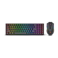 Kit De Mouse Y Teclado Mecanico Inalambricos Redragon S136