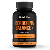 Emetres - Berberina Balance+ 60 Cápsulas 500 Mg Nutrilife+ Suplementos