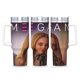 thumbnail image 1 of M3GAN Vaso aislado de acero inoxidable con asa, diseño temático, regalo para familia, amigos y fans; incluye pajita y encaja en el portavasos estándar, 40 oz, 1 of 6