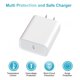 thumbnail image 3 of Cargador de teléfono ZOVARIN 20 W, pack de 4 cables USB‑C de 6 pies, 3 of 7
