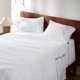 thumbnail image 1 of Juego de sábanas Bedsure GentleSoft Deep Pocket Queen, color blanco, 1 of 8