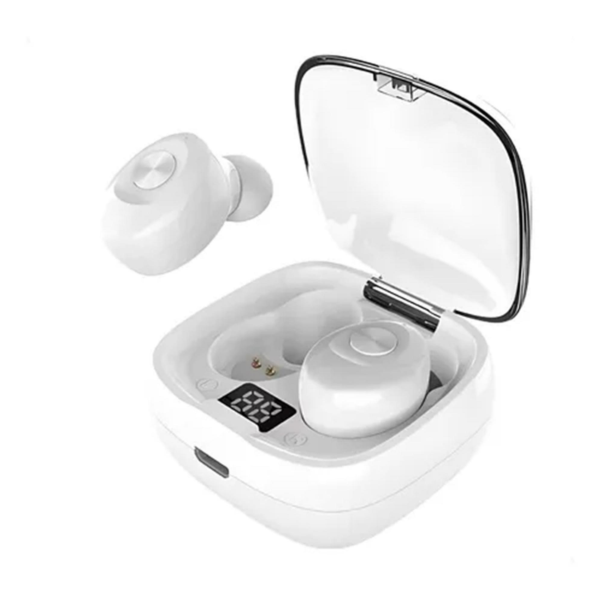 Veat00l - Audífonos Intrauditivos Inalámbricos Para Juegos Xg-8 Negro Pantalla Digital Led Cancelación Inteligente Del Ruido Auriculares Estéreo Inalámbricos Tws