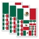 thumbnail image 1 of Sticker QQSD Calcomanía de Bandera Mexicana 3 Paquetes 30 x 21 cm, 1 of 6