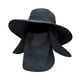 thumbnail image 2 of Sombrero Para El Sol Con Visera Extraíble Con Solapa Para El Cuello, Sombrero De Pesca Para Adultos De Ala Ancha, 2 of 3