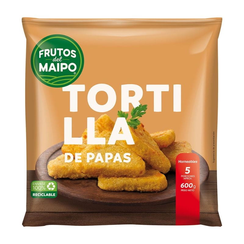 Tortilla De Papas Caja 600 g Frutos del Maipo