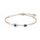 thumbnail image 1 of Pulsera Brazalete Swarovski Ojo Azul Oro Mujer, 1 of 2