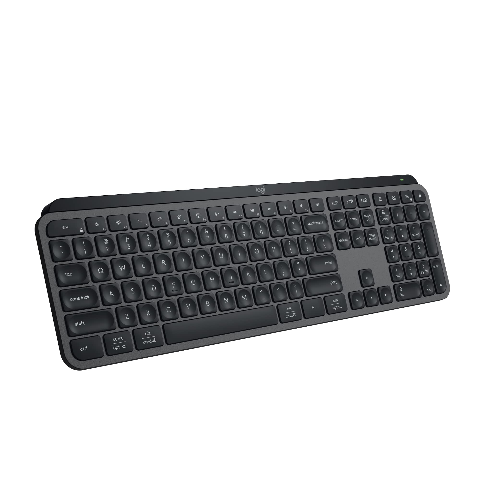 Teclado Inalámbrico Logitech Mx Keys S Low Profile Graphite