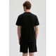 thumbnail image 3 of Polera Hombre Print Posicional Negro / Rojo, 3 of 4