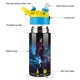 thumbnail image 3 of Lionel Messi-theme One-Touch Pop Top Water Bottle Stainless Steel Leak-Proof Sports Children's Bottle blue 12oz, 3 of 6
