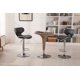 thumbnail image 3 of Juego de 2 Taburetes de Bar Roundhill Furniture en Gris, 3 of 6