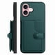 thumbnail image 2 of FOXDOCK Funda para iPhone 16 con Bloqueo RFID - Diseño Elegante con Cierre de Botón, 2 of 5