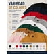 thumbnail image 3 of Pack 10 Poleras Basicas 100% Algodon Cuello Redondo 200g Camel Oscuro Xxl Lisa, 3 of 3