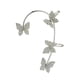 thumbnail image 5 of Clip Pendiente Mariposa Ear Cuff Clip Para Uso Diario Amantes Plata Izquierda, 5 of 5