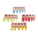 thumbnail image 5 of 4 Unids Set Montessori Wodden Knobbed Bloques De Cilindro De Juguete De Colores, 5 of 5