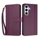 thumbnail image 3 of Funda Cartera Trébol para Samsung Galaxy S24 FE con Ranuras Tarjetas y Carga Inalámbrica Violeta, 3 of 6