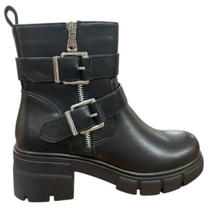 Botin Casual Mujer Negro Plataforma Dereck Detogni