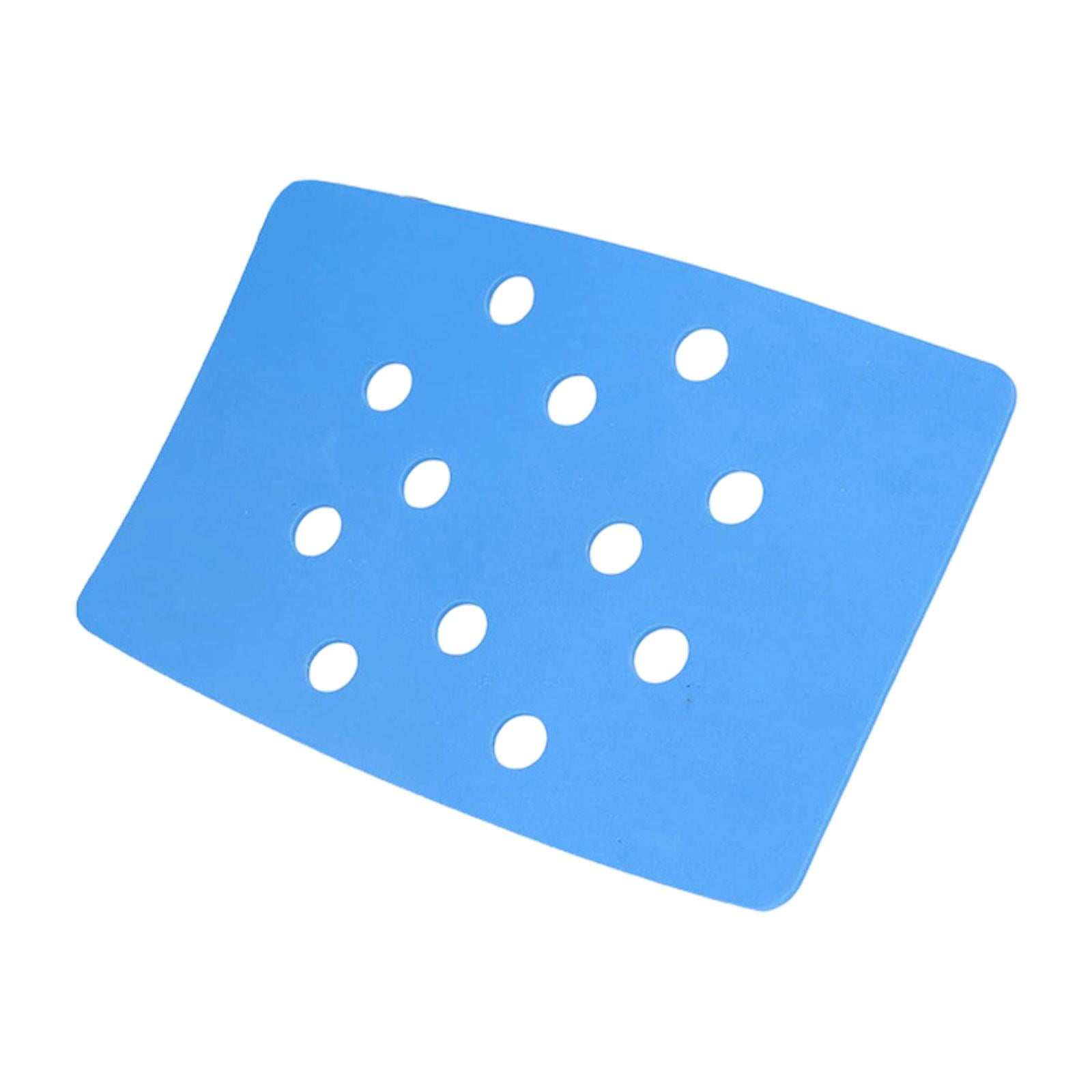 Ioensy - Taburete De Ducha Para Baño, Alfombrilla Para Asiento, Respaldo Adhesivo, Suave, Antideslizante, Para Silla De Ducha