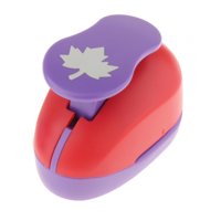 Bothyi - Perforadora De Papel Para Niños Fotos Premium Perforadora De Álbumes De Recortes Para Revistas De Bricolaje Hoja De Arce Para Niños