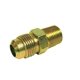 thumbnail image 1 of Adaptador de latón Homeplus+ Flare de 3/8 pulgadas a macho de 3/4 pulgadas, 1 of 1