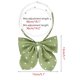 thumbnail image 2 of INSPIRE CHIC Corbatas de Lazo con Correas Ajustables Pre-atadas de Lunares para Mujer para Uniforme Casual Amarillo Verde, 2 of 5