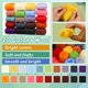 thumbnail image 2 of Kit de fieltro con aguja Mayboos Wool Roving, 20 colores, con caja de almacenamiento, 2 of 7