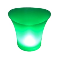 Bothyi - Luminous Wine Drinks Cooler Bucket 5L Para Home Wedding Party Green Light