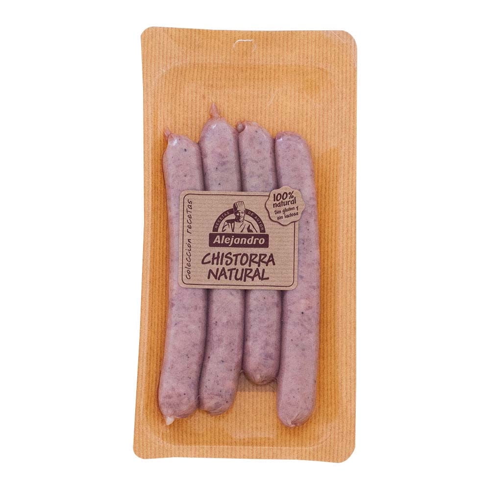 Chistorra Blanca Natural 4 Un 250 gr Alejandro