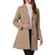 thumbnail image 1 of Abrigos de Mujer INSPIRE CHIC Abrigo Largo de Invierno con Botones Sencillos S Beige Oscuro, 1 of 6