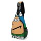 thumbnail image 1 of Pou Riñonera Bandolera con Estampado Integral para Hombres y Mujeres, Bolso Cruzado Gráfico de Tendencia, Mochila de Hombro Streetwear para Ciclismo y Deportes, Riñonera Versátil Casual, 1 of 6