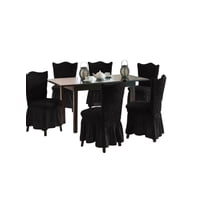 Genérica - Fundas De Sillas Turcas X6 - Elegancia Total T2