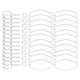 thumbnail image 5 of 30x Acrílico Transparente Llavero Espacios En Blanco DIY Kit Colgantes Rombo Redondeado, 5 of 5