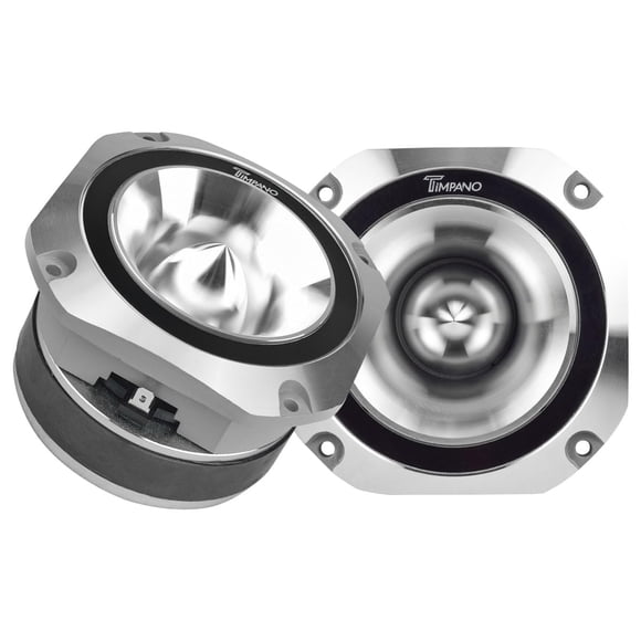 Super Tweeter Timpano TPT-ST25, 4 pulgadas, 900 W, 8 ohmios, cromado (par)