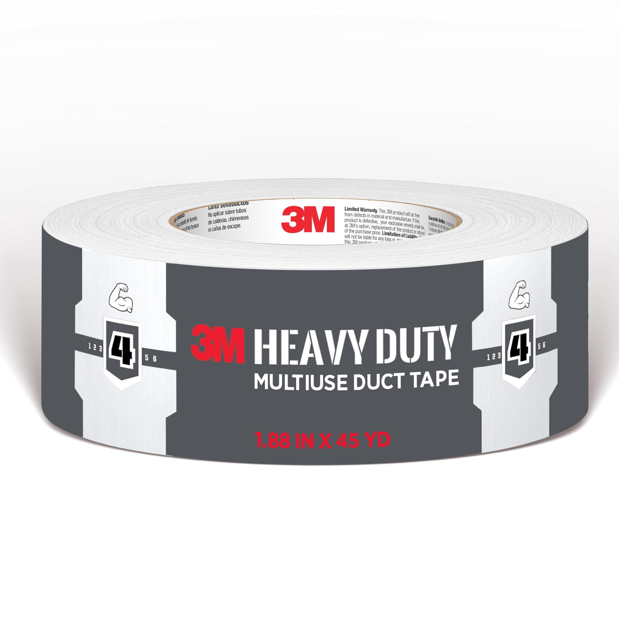 Cinta Adhesiva 3m Heavy Duty, Blanca, 48 Mm X 41,1 M