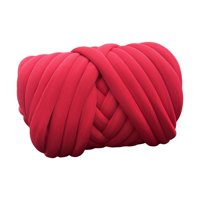 Bothyi - Hilo Tubular Gigante Diy 1000G Hilo Grueso Para Cestas Manualidades Para Niños Craft Weave Red