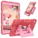thumbnail image 1 of Funda Fintie para iPad de 9ª, 8ª y 7ª generación de 10,2 pulgadas con soporte, color rosa, 1 of 9