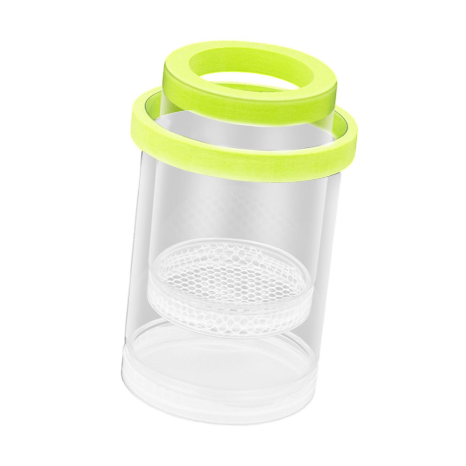 Magideal - Caja De Aislamiento De Peces Flotantes Incubadora De Eclosión De Peces Con Agujeros De Alimentación Separación De Acuario Transparente Para Peces Para Verde