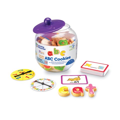 Learning Resources - Juguete Didáctico Recursos Didácticos Goodie Games Abc Cookies 3+
