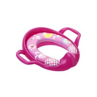 Babyluna - Adaptador Para Wc Suave Y Acolchonado Con Asas Bebé Rojo