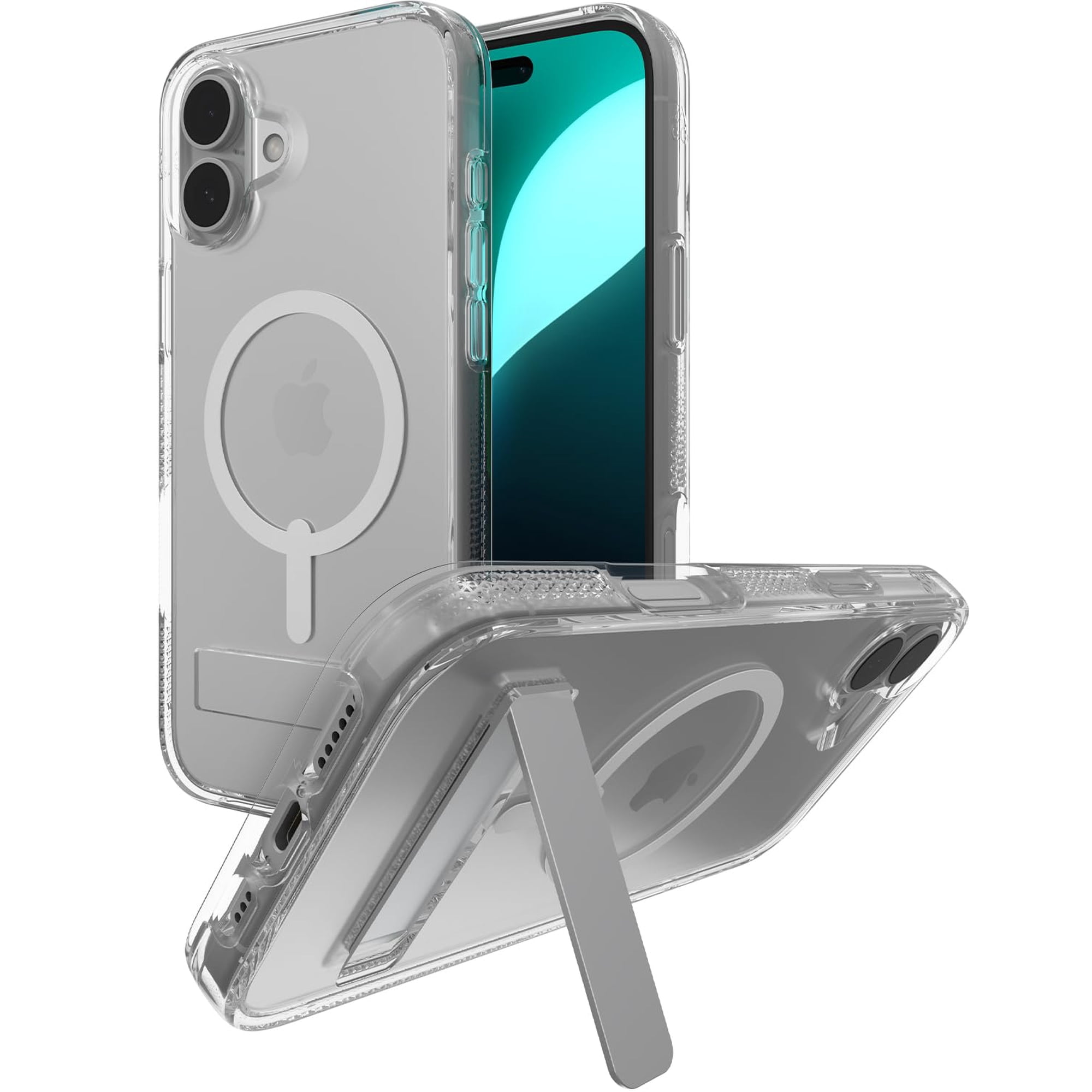Funda Zagg Crystal Palace Snap Con Soporte Para Iphone 16 Plus