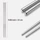thumbnail image 2 of Palillos Maclia de acero inoxidable 304, 6 pares, 9 pulgadas, 2 of 3