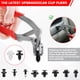 thumbnail image 2 of Pinzas para clips de auto YOUBISON, herramienta profesional para retirar grapas, 2 of 7