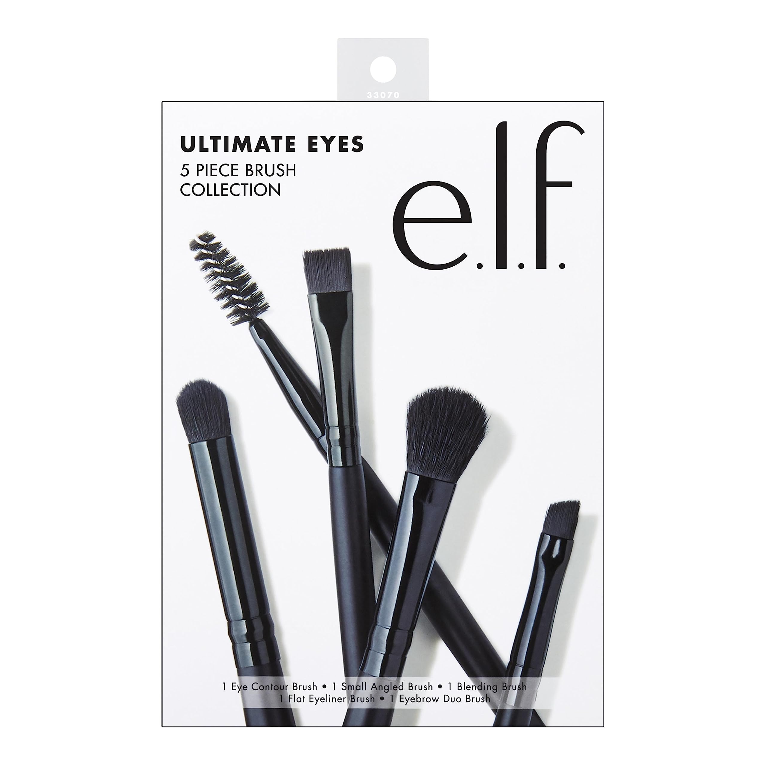 Kit Ultimate Eyes De Brush Collection E.L.F., 5 Piezas