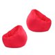 thumbnail image 3 of 2 piezas de bolsa de frijoles de almacenamiento de animales de peluche a prueba de agua cubierta roja, 3 of 5