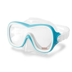 Máscara De Buceo Youth Intex Wave Rider 8 Años+ Azul